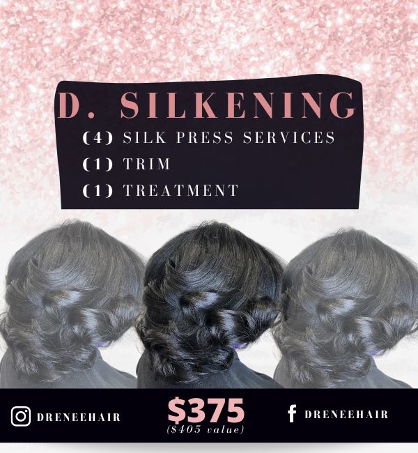 D. Silkening package D. Renee' Hair Artistry 